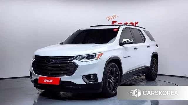 Chevrolet (GM Daewoo) Traverse 2020 Белый из Кореи