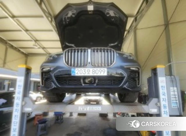BMW X7 (G07) 2020 Серый из Кореи