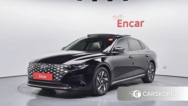 Hyundai The New Grandeur IG Hybrid 2022 Черный из Кореи