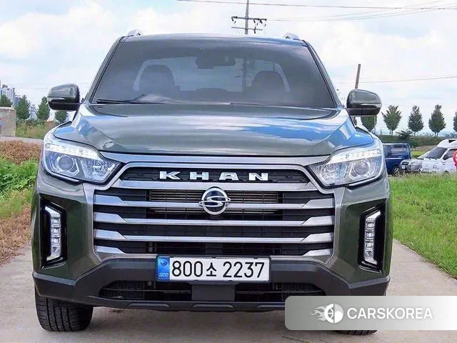 Ssangyong The New Rexton Sport 2023 Темно-зеленый из Кореи