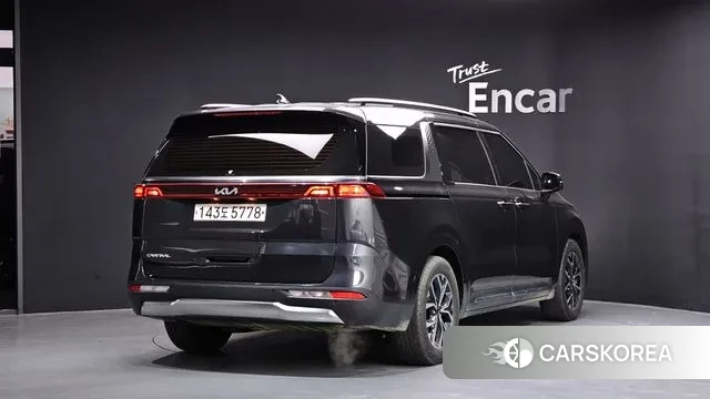 Kia Carnival 4th generation 2022 Серый из Кореи