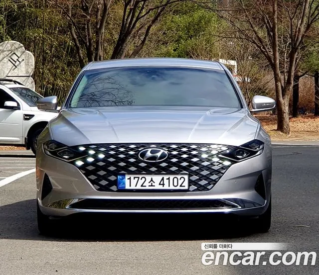 Hyundai The New Grandeur IG 2020 Серебристо-серый из Кореи