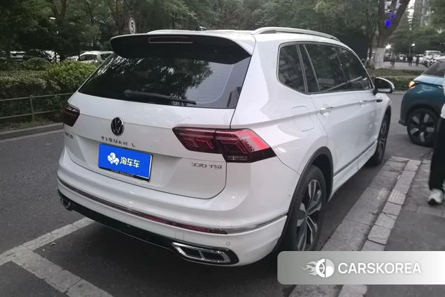 Volkswagen Tiguan L 2022 Белый из Китая