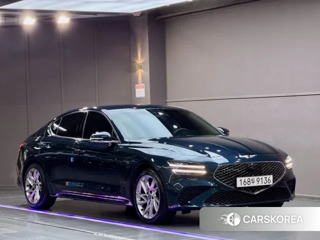 Genesis The New G70 2022 Синий из Кореи