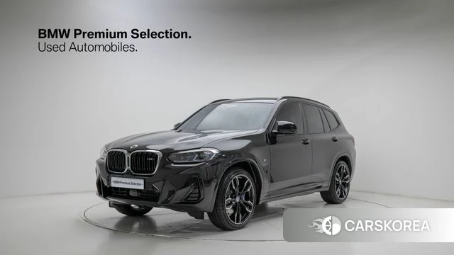 BMW X3 (G01) 2022 Черный из Кореи