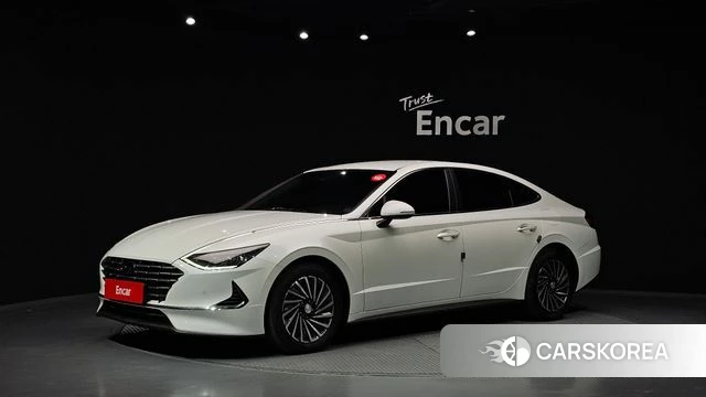 Hyundai Sonata Hybrid (DN8) 2020 Белый из Кореи