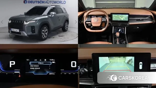 Ssangyong Torres 2023 Синий нефрит из Кореи