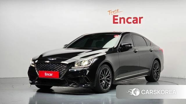Genesis G80 2018 Черный из Кореи