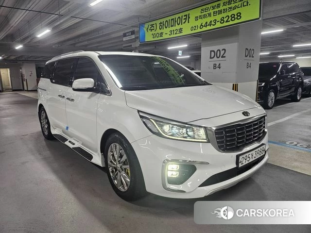 Kia The New Carnival 2019 Белый из Кореи