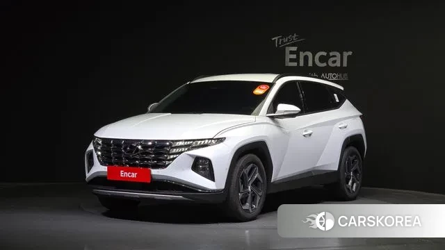 Hyundai Tucson Hybrid (NX4) 2023 Белый из Кореи