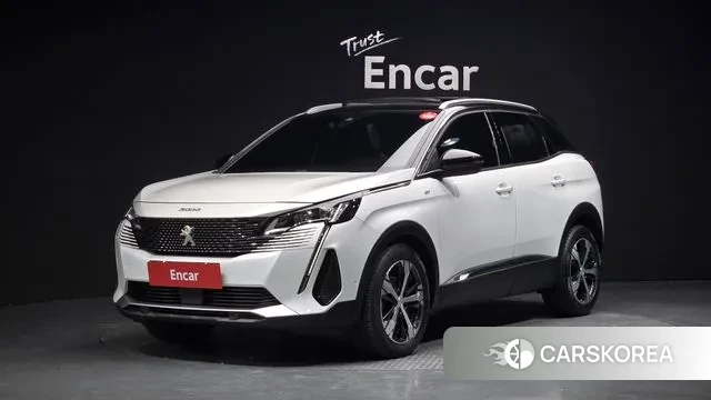 Peugeot 3008 second generation 2021 Белый из Кореи