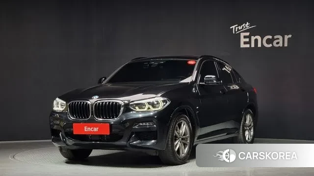 BMW X4 (G02) 2020 Черный из Кореи