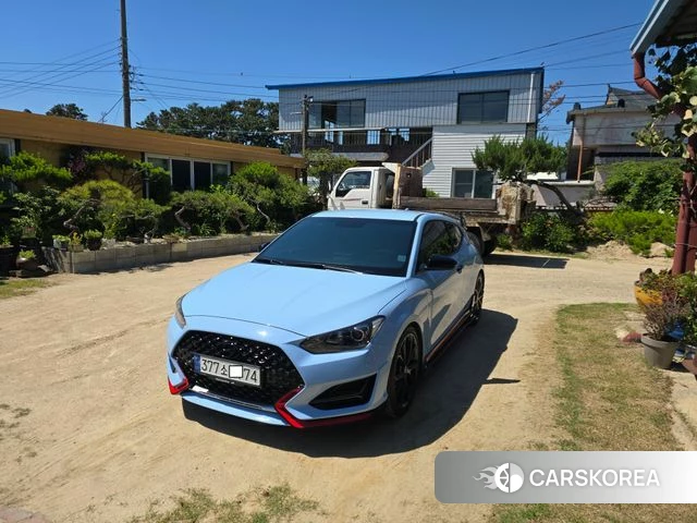 Hyundai Veloster (JS) 2020 Небесно-голубой из Кореи