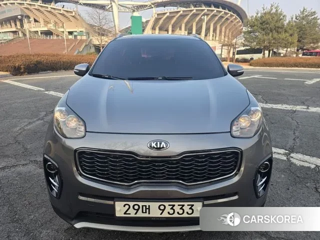 Kia Sportage 4th Generation 2018 Серый из Кореи