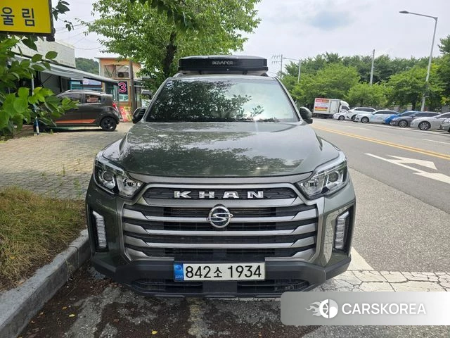 Ssangyong The New Rexton Sports Cannes 2022 Зеленый из Кореи