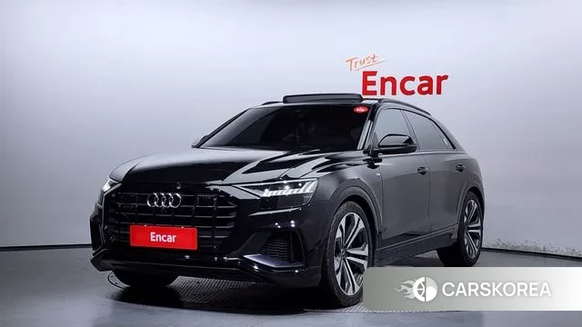 Audi Q8 (4M) 2022 Черный из Кореи