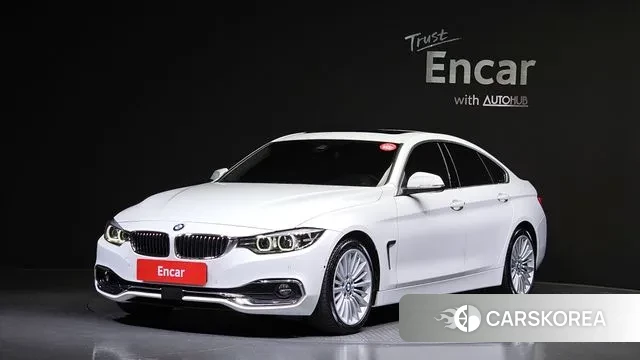 BMW 4 Series (F32) 2020 Белый из Кореи