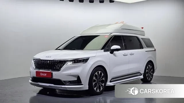Kia Carnival 4th generation 2021 Белый из Кореи