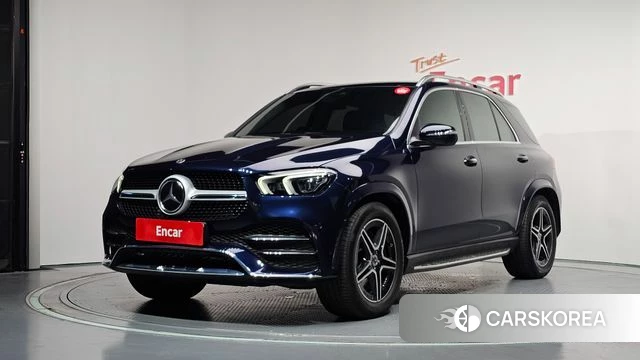 Mercedes-Benz GLE-Class W167 2021 Синий из Кореи