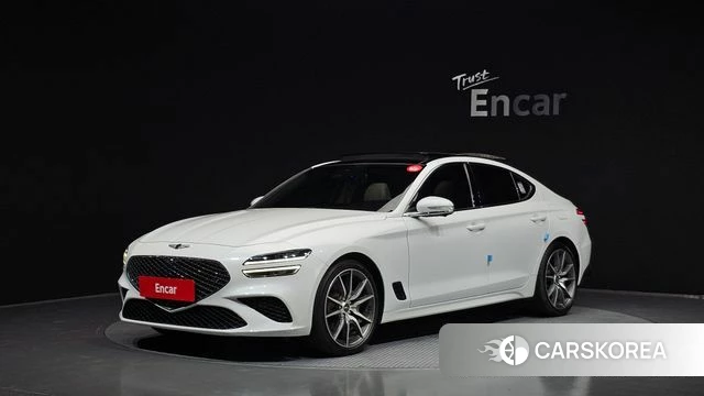 Genesis The New G70 2022 Белый из Кореи