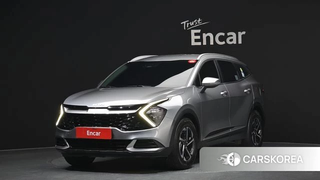 Kia Sportage 5th Generation Hybrid 2022 Серебристо-серый из Кореи