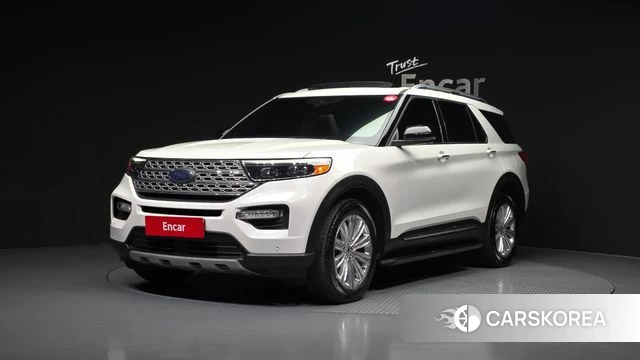 Ford Explorer 6th Generation 2021 Белый из Кореи