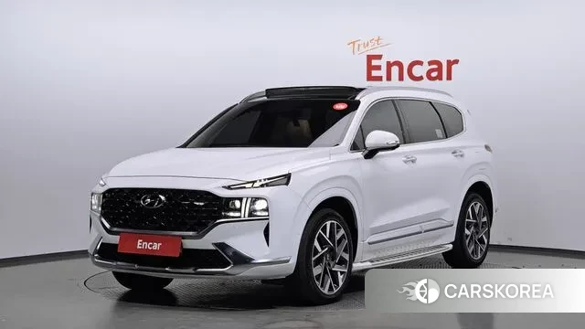 Hyundai The New Santa Fe 2020 Белый из Кореи
