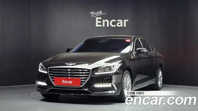 Genesis G80 2018 Черный из Кореи