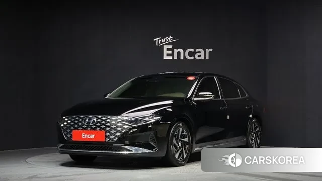 Hyundai The New Grandeur IG Hybrid 2020 Черный из Кореи