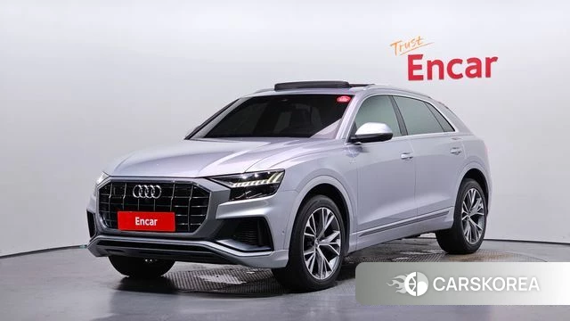 Audi Q8 (4M) 2021 Серебряный из Кореи