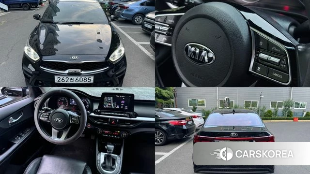 Kia Come New K3 2018 Черный из Кореи