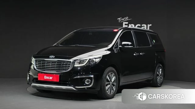 Kia All New Carnival 2018 Черный из Кореи