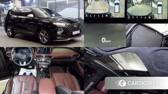Hyundai Santa Fe TM 2018 Черный из Кореи