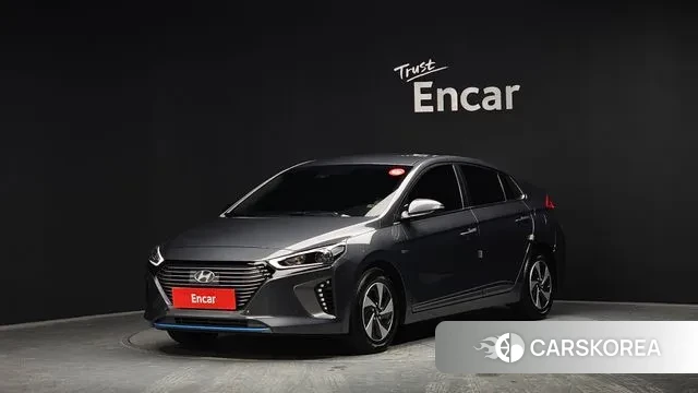 Hyundai Ionic Hybrid 2018 Серый из Кореи