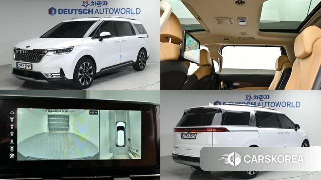 Kia Carnival 4th generation 2020 Белый из Кореи