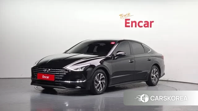 Hyundai Sonata Hybrid (DN8) 2021 Черный из Кореи