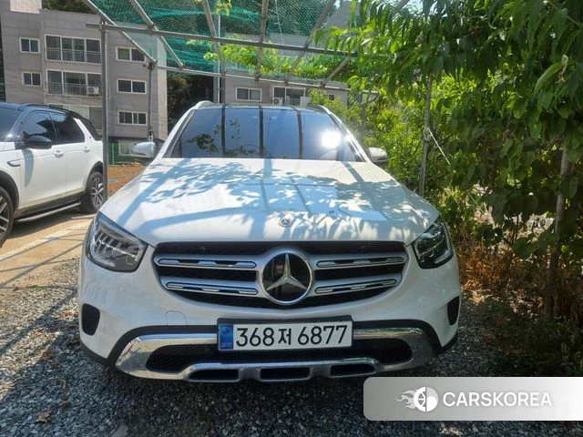 Mercedes-Benz GLC-Class X253 2021 Белый из Кореи