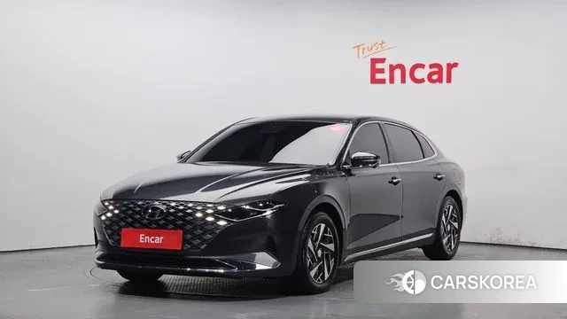Hyundai The New Grandeur IG Hybrid 2021 Серый из Кореи