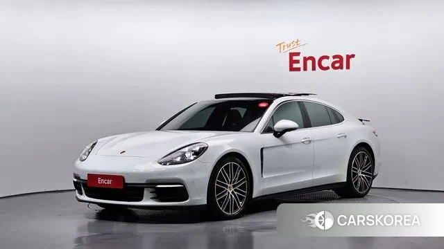 Porsche Panamera (971) 2018 Белый из Кореи