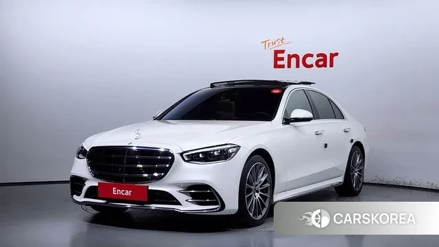 Mercedes-Benz S-Class W223 2022 Белый из Кореи