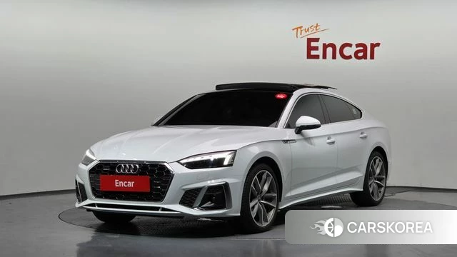 Audi A5 (F5) 2024 Белый из Кореи