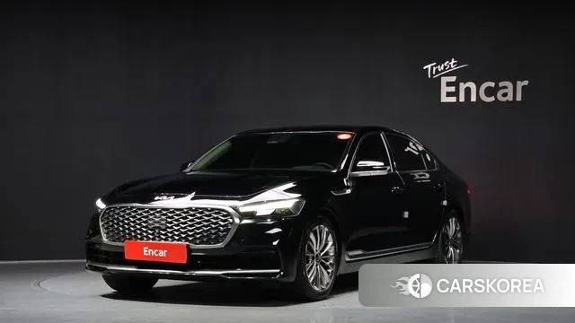 Kia The New K9 2nd generation 2021 Черный из Кореи