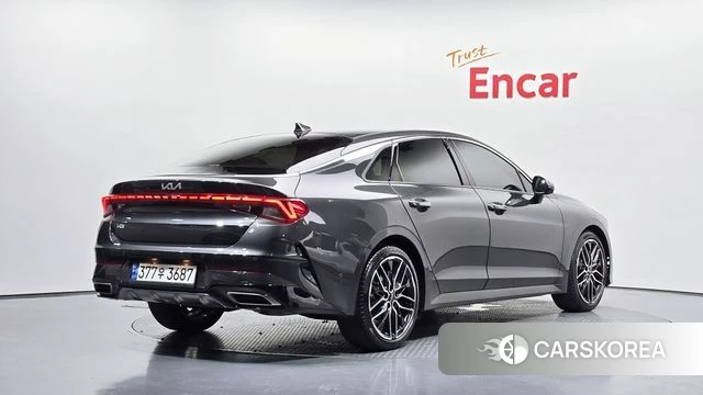 Kia K5 3rd generation 2022 Серый из Кореи