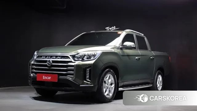 Ssangyong The New Rexton Sports Cannes 2022 Темно-зеленый из Кореи