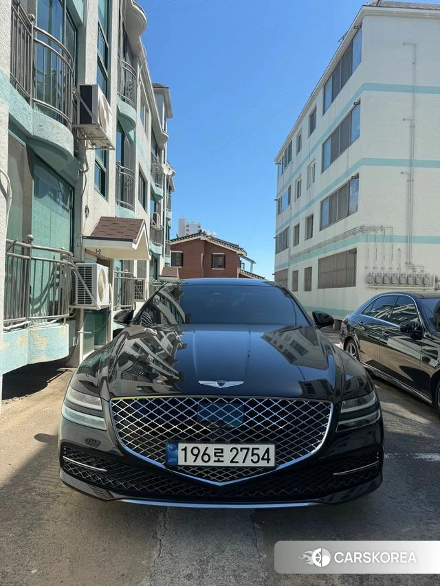 Genesis G80 (RG3) 2020 Черный из Кореи