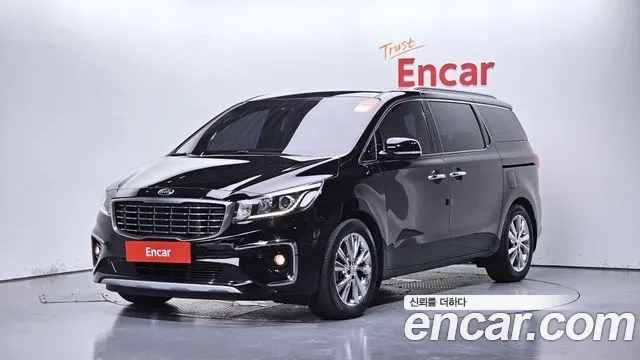 Kia The New Carnival 2018 Черный из Кореи