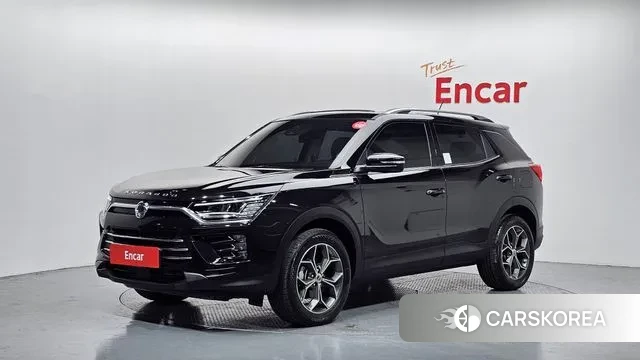 Ssangyong Beautiful Korando 2021 Черный из Кореи