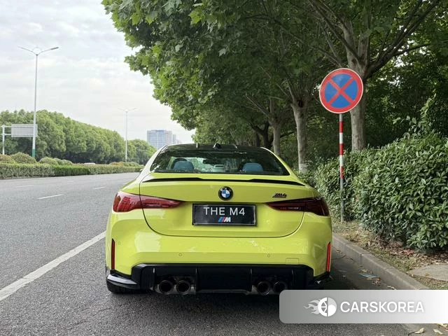 BMW M4 2025 Желтый из Китая