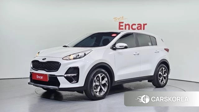 Kia Sportage The Bold 2021 Белый из Кореи