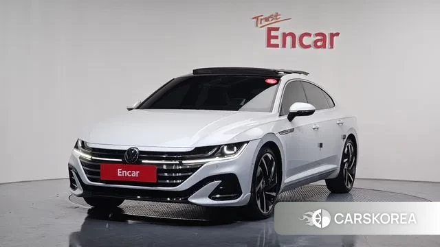 Volkswagen Arteon 2022 Белый из Кореи